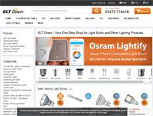 Tablet Screenshot of bltdirect.com